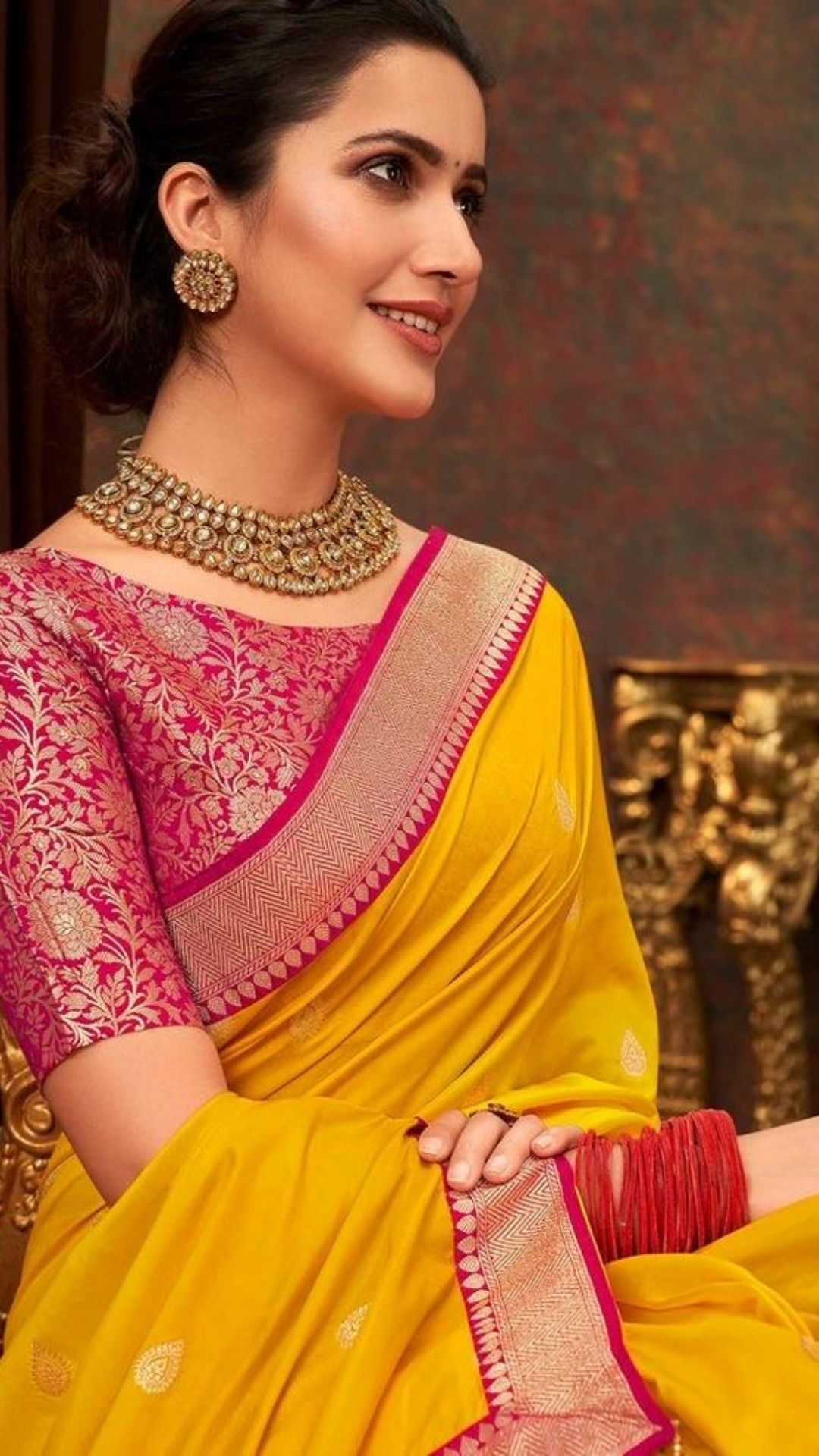 Modern Blazer Silk Saree